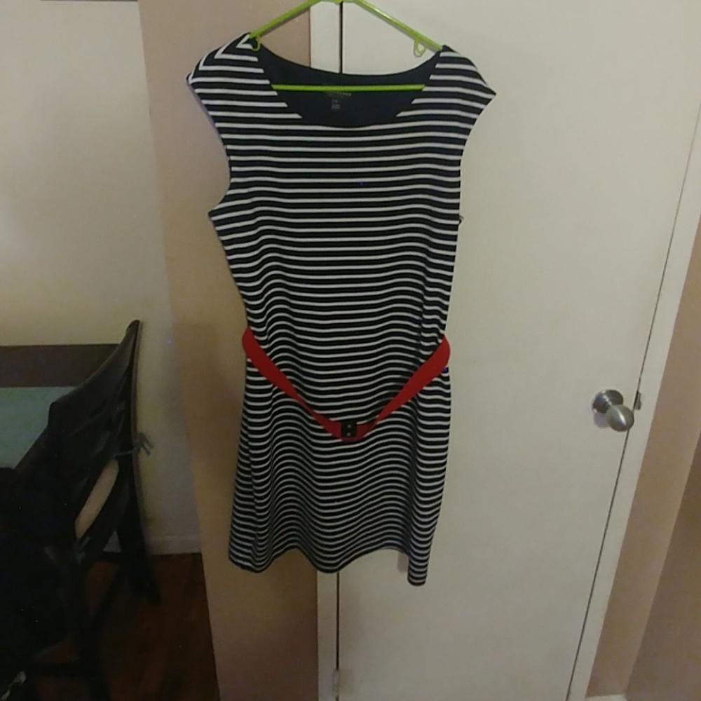 Nautical striped dress